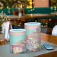 thumbnail image 3 of Yayeee Flameless Candles with Remote Flickering Battery Operated Multi Color Changing, Cityscape Painting, 3 of 7
