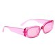 thumbnail image 3 of Unisex Lentes de Sol Transparente Protección 400 Anteojos Coloridos para Fiestas, Pya, Rosado Macarena Gafas de sol color caramelo, 3 of 7