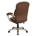 thumbnail image 6 of UrbanPro High Back Upholstered Office Chair in Brown, 6 of 8