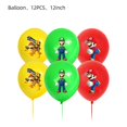 thumbnail image 1 of Super Mario Bros Fiesta De Cumpleaños Platos Taza Pajitas Bros Decoraciones Bandera Suministros De, 1 of 4