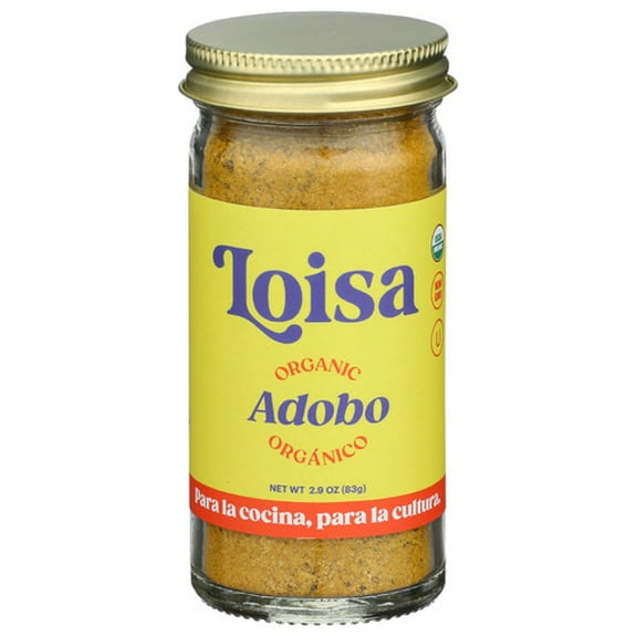 Pack of 6 Loisa Organic Adobo Seasoning 2.9 oz