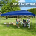 thumbnail image 6 of SANOPY 10' x 20' Outdoor Canopy Party Tent EZ Pop Up Canopy Commercial Instant Canopies Gazebo with Air Vent, 8 Stakes & 4 Ropes & 4 Sandbags for Beach Wedding Picnics Camping, 6 of 9
