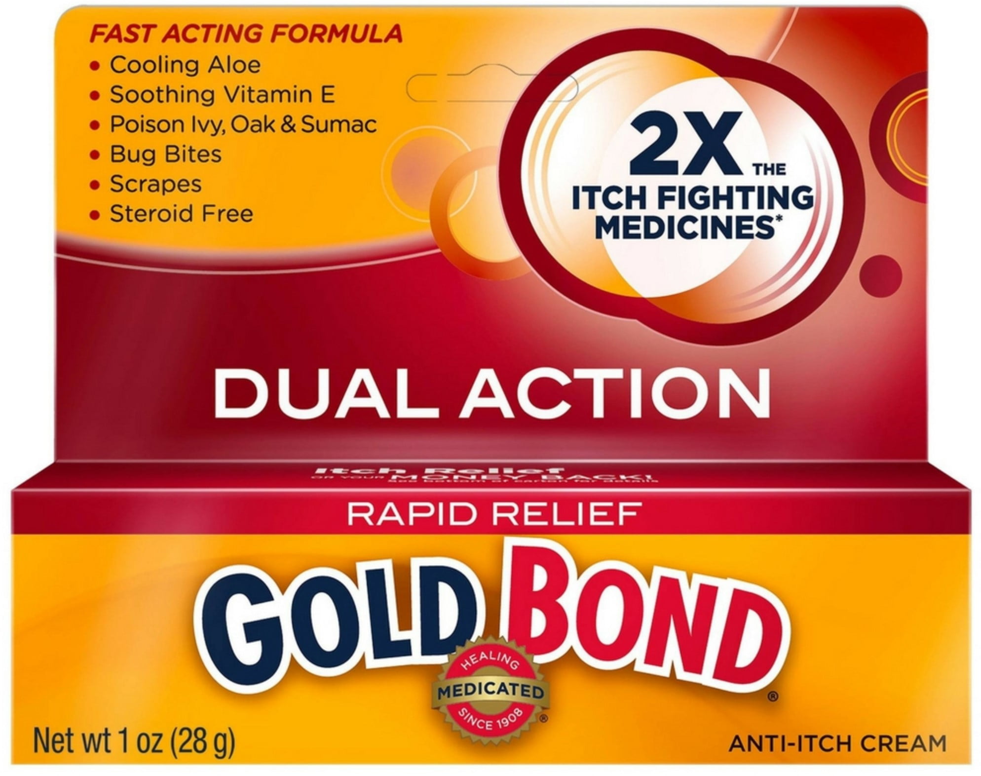 2 Pack Gold Bond Maximum Relief AntiItch Cream 1 oz
