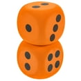 thumbnail image 1 of 2pcs Large EVA Dices Game Prop Dices Portable Party Dices Props Party Plaything, 1 of 9