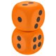 thumbnail image 1 of WORGEOUS Juego de dados EVA grandes, 2 uds., dados portátiles, accesorios para fiesta, juguete para fiesta, 1 of 9