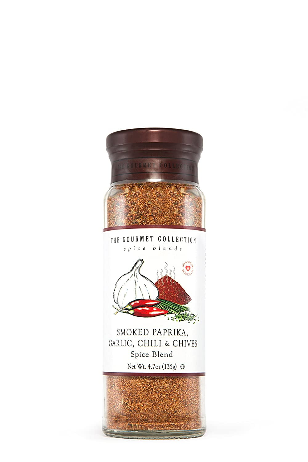 The Gourmet Collection, Smoked Paprika, Garlic, Chili & Chives Spice Blend