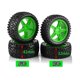 thumbnail image 3 of RS Wear-Resistant Off Road Tires Plastic Wheel Rim Rubber Tyre for 1:10 RC Car HSP 94107 94166 94106 94155 Tamiya Wltoys 144001, 3 of 4