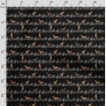 thumbnail image 3 of Soimoi Dog Printed, Cotton Satin Spandex, Sewing Fabric by The Yard 54 Inch Wide, Decorative Fabric for Dresses and Home Accents, Black, 3 of 5