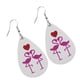 thumbnail image 2 of Pendientes Sonducket cuero en forma de corazón, 2 of 6