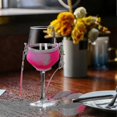 thumbnail image 2 of Pack Of 4 Wine Glass Holders For Hanging Wine Glass Holder For Hanging Cup Holder Festival Wine Glass Holder For Christmas Birthday Wedding (pink), 2 of 5