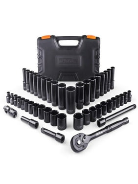 TACKLIFE Socket Set 47pcs 3/8'' Drive Sockets - SWS2A