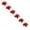 Z-Red, variant on XJGHHSY Artificial Flowers for Outdoors Red Christmas Poinsettia Flowers 1 Bundles Mixed Fake Plants UV Resistant Faux Flowers for Outdoor Planters Garden Porch Patio Home Winter Decor,Gold
