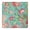 Flower P, variant on Aloha Floral Elastic Tablecloth - Palm Inspired Square Cover Wrinkle-Free (36x36 Inches)