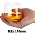 thumbnail image 4 of Urban Trend Barbuzzo Rolling Whiskey Glasses Glass 2 pk, 4 of 4