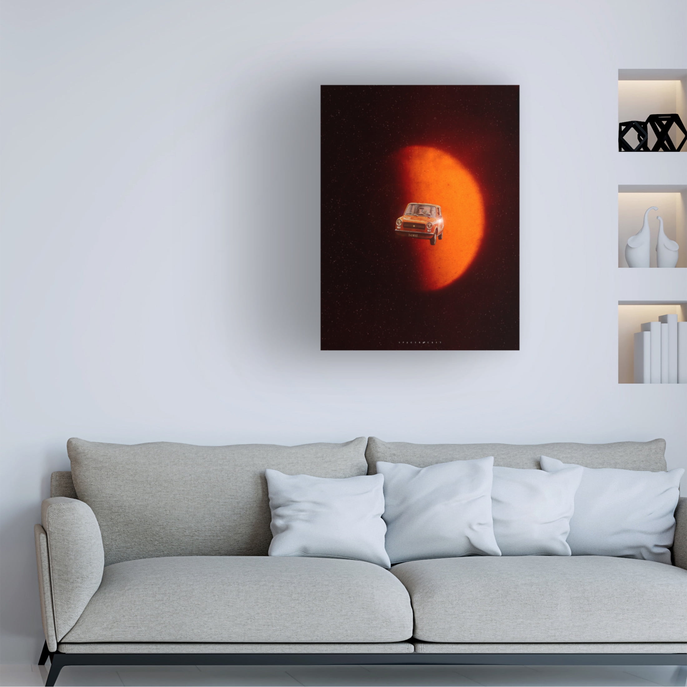 Trademark Fine Art spacerocket art  466 Canvas Wall Art