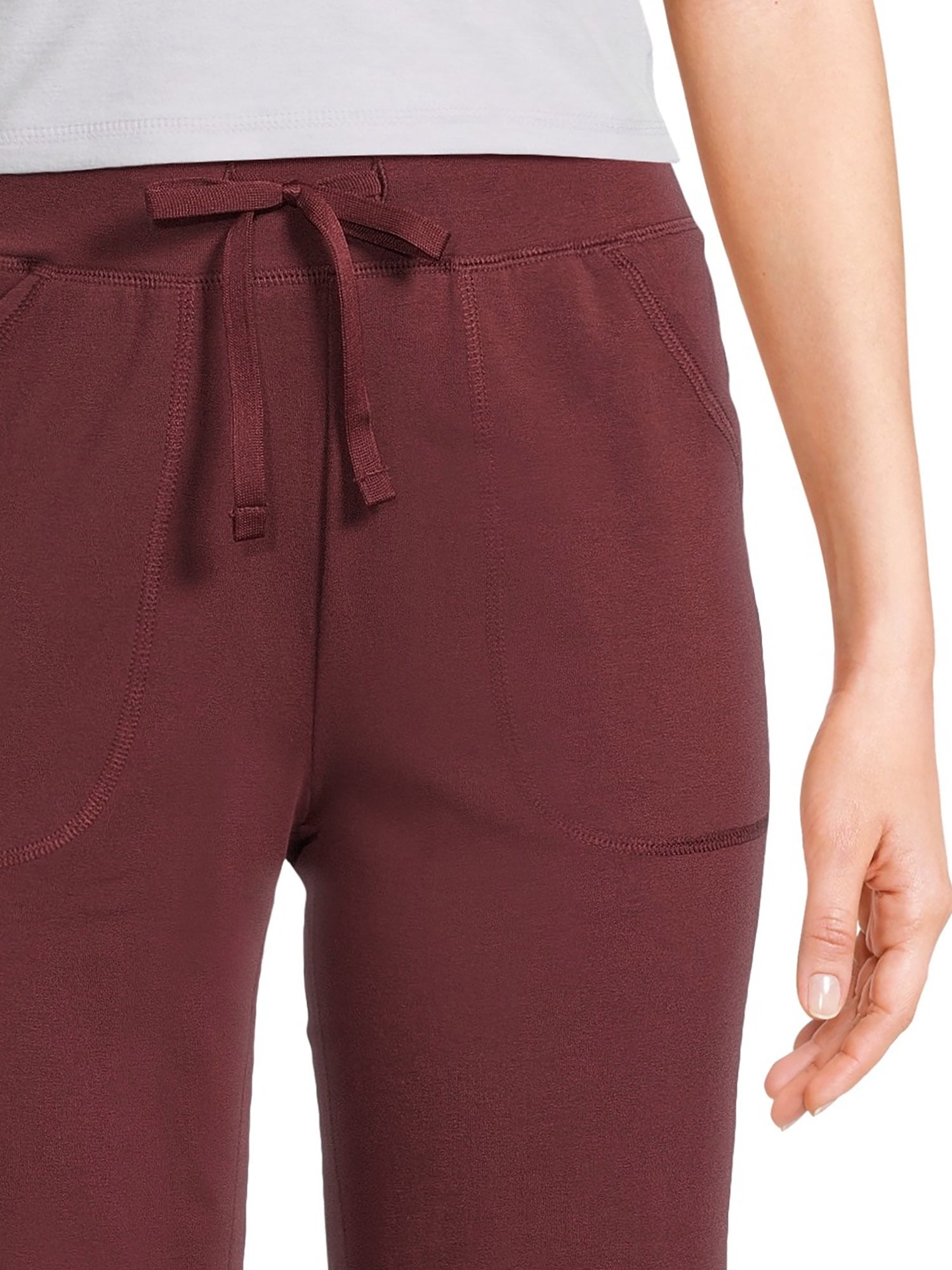 Athletic Works Women's Knit Capri Pants, Sizes XS-XXXL 