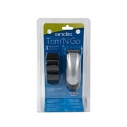 Trim 'N Go Pro Pet Dog Groomers Tool Compact Cordless Trimmer 2 Attachment Combs