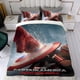thumbnail image 4 of Capitán América 4 Conjunto de sábanas temático, trío de piezas, cómodo y amigable con la piel, diseño único, regalo de decoración para el hogar para familiares, amigos y fans,140cm *210cm, 4 of 6