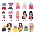 thumbnail image 2 of 8pcs / set Dolls Clothing Trajes diarios para vestido de Zulema Ropa de muñeca de moda, 2 of 8