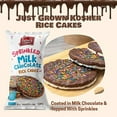 thumbnail image 3 of LIEBERS Sprinkled Topped Milk Chocolate Rice Cakes, Kosher Certified Dairy, Gluten Free Snack (pack of 3), 3 of 3