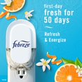 thumbnail image 3 of Febreze Plug In Air Freshener, Odor-Fighting Scented Oil Refill, Refresh & Energize 2 Refills, 3 of 16