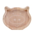 thumbnail image 1 of Fiudx Hucha de Madera con Forma de Animal, Hecha de Madera de Haya, Ventana de Acrílico Transparente, Diseño Ecológico, Decoración Elegante para El Hogar o El Escritorio, Regalo Perfecto para Cualqui, 1 of 5
