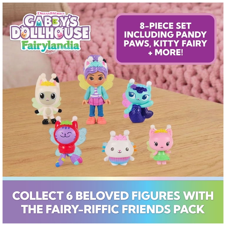 Gabby's Dollhouse Fairy-riffic Friends, 6-Pack Doll Set photo 2