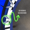 thumbnail image 3 of Mini Trampolín Redondo Uso Rudo Profesional con Resortes Metálicos Infinité IF-MT INFINITÉ Mini Trampolín IF-MT, 3 of 5