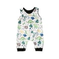 thumbnail image 1 of Fortune Combinaisons Sans Manches en Coton pour Bébés Filles Garçons 0-3 Ans, 1 of 5