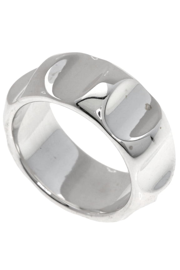Pre-Owned Tiffany & Co. Paloma Picasso Groove Wide Ring, Silver, Women's