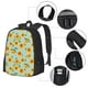 thumbnail image 2 of Balery White Polka Dot Sunflower A Mochila para hombre y mujer - Tela Oxford 600D resistente - Gran capacidad, resistente al agua, ideal para la escuela, viajes y senderismo, 2 of 6