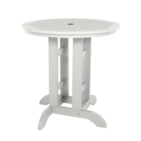 Highwood 36" Round Dining Table - Counter Height, Outdoor, Eco-friendly, Synthetic Wood