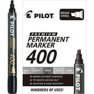 Pilot Extra Fine Point Permanent Markers – Black Ink, 12-Pack (44102), Xylene-Free