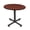 Cherry, variant on Romig Axis-Pro 36 in. Round X-Base Breakroom Table- Grey
