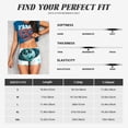 thumbnail image 6 of Lsque inside out 2 Pattern High Waisted Biker Shorts for Women-Tummy Control Fitness Athletic Workout Running Yoga Gym Shorts,Moisture-Wicking-Large, 6 of 9