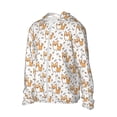 thumbnail image 2 of Easygdp Corgi with Hearts Lightweight Long Sleeve Sun Shirt Sports long-Sleeved Sun Protective Clothing, Quick Drying Breathable - 3X-Large, 2 of 9