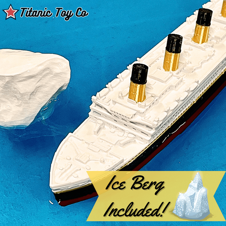 Titanic Bath Boat & Britannic Bath Boat, Titanic Toy for Kids