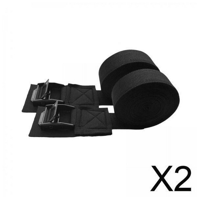 2 Correas De Resistentes Para Barras Transversales Acolchadas, , Tablas De Surf, Longitud De 2m