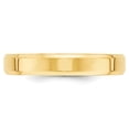 thumbnail image 3 of Primal Gold 10 Karat Yellow Gold 4mm Beveled Edge Comfort Fit Band Size 9, 3 of 6