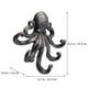 thumbnail image 3 of EeaseMX Gancho de almacenamiento con forma de pulpo para colgar llaves, de hierro fundido, para sala de estar (plateado), 3 of 7
