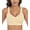 Beige, variant on Exerin Plus Size Bras Women's Comfort Cotton Non-Padded Wirefree Lace Floral Everyday Bra(38B,Beige)
