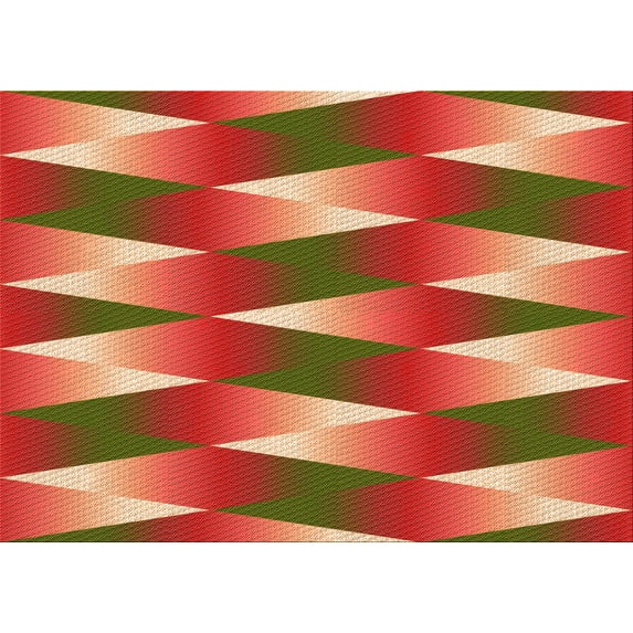 Ahgly Company Machine Washable Indoor Rectangle Transitional Bronze Brown Area Rugs, 8' x 10'