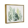 thumbnail image 3 of Stupell Industries Varied Grasses Botanical Leaves Graphic Art Metallic Gold Floating Framed Canvas Print Wall Art, Design by Grace Popp, 3 of 6
