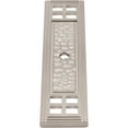 thumbnail image 2 of Arts & Crafts Cabinet Knob Backplate, Satin Nickel by Stone Harbor Hardware, 2 of 4