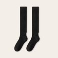 thumbnail image 6 of Yuanlong Womens Stockings Solid Ruched Slouchy Knit Stretchk Mid-Calf Socks Comfort Casual Daily Home Lady Slouch Socks, 6 of 6