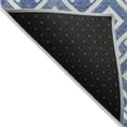 thumbnail image 3 of Addison Rugs Chantille Indoor/Outdoor Transitional Geometric Blue Washable Round Rug, 8' x 8', 3 of 6