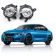 thumbnail image 5 of Gwong Autos Frontal antiniebla Bisel de luz izquierda / derecha ABS Lámpara de niebla alojamiento 63177248911 63177248912 para BMW F30 F35 F20 Gwong 24011823, 5 of 6