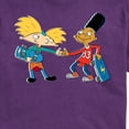 thumbnail image 2 of Hey Arnold! - Arnold and Gerald Skateboard - Men's Short Sleeve Graphic T-Shirt, 2 of 4