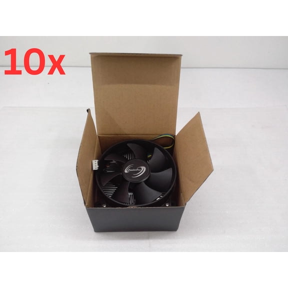 Lot of 10 Cooler One Socket AM4 Ryzen Screw -type Heat Sink CPU Cooling Fan