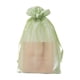 thumbnail image 5 of Envoltorio de regalo QIANF - Bolsas de organza (20 unidades, 15 x 23 cm), color verde claro, 5 of 7